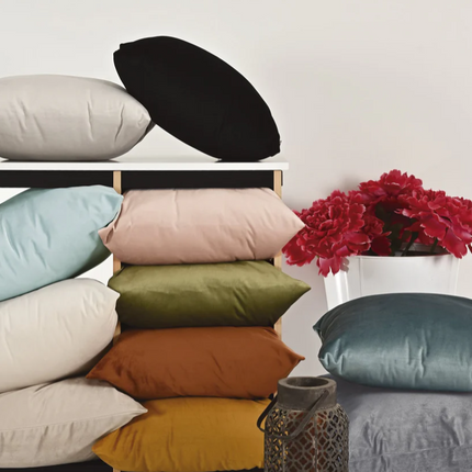 Almofadas de Veludo Mogno